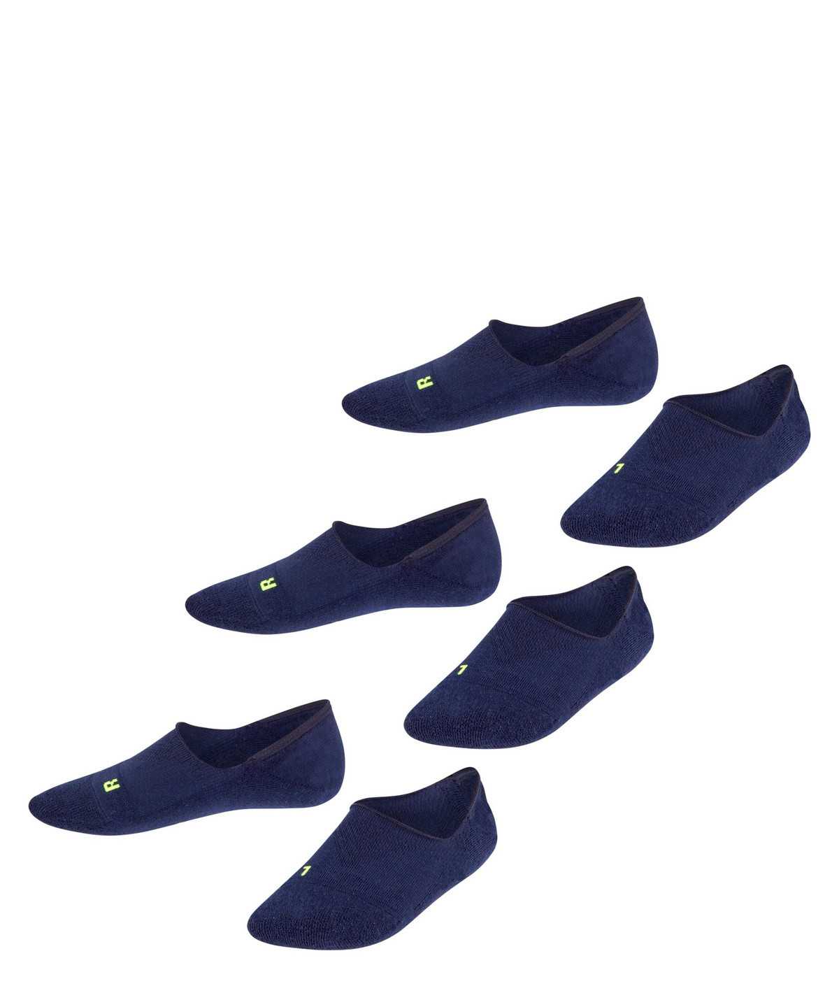 No Show Socks Falke Cool Kick 3-Pack Invisibles Dziecięce Niebieskie | HQSPAB-124