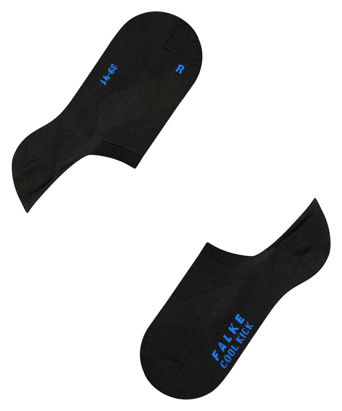 No Show Socks Falke Cool Kick Invisibles Damskie Czarne | PZCEGY-491