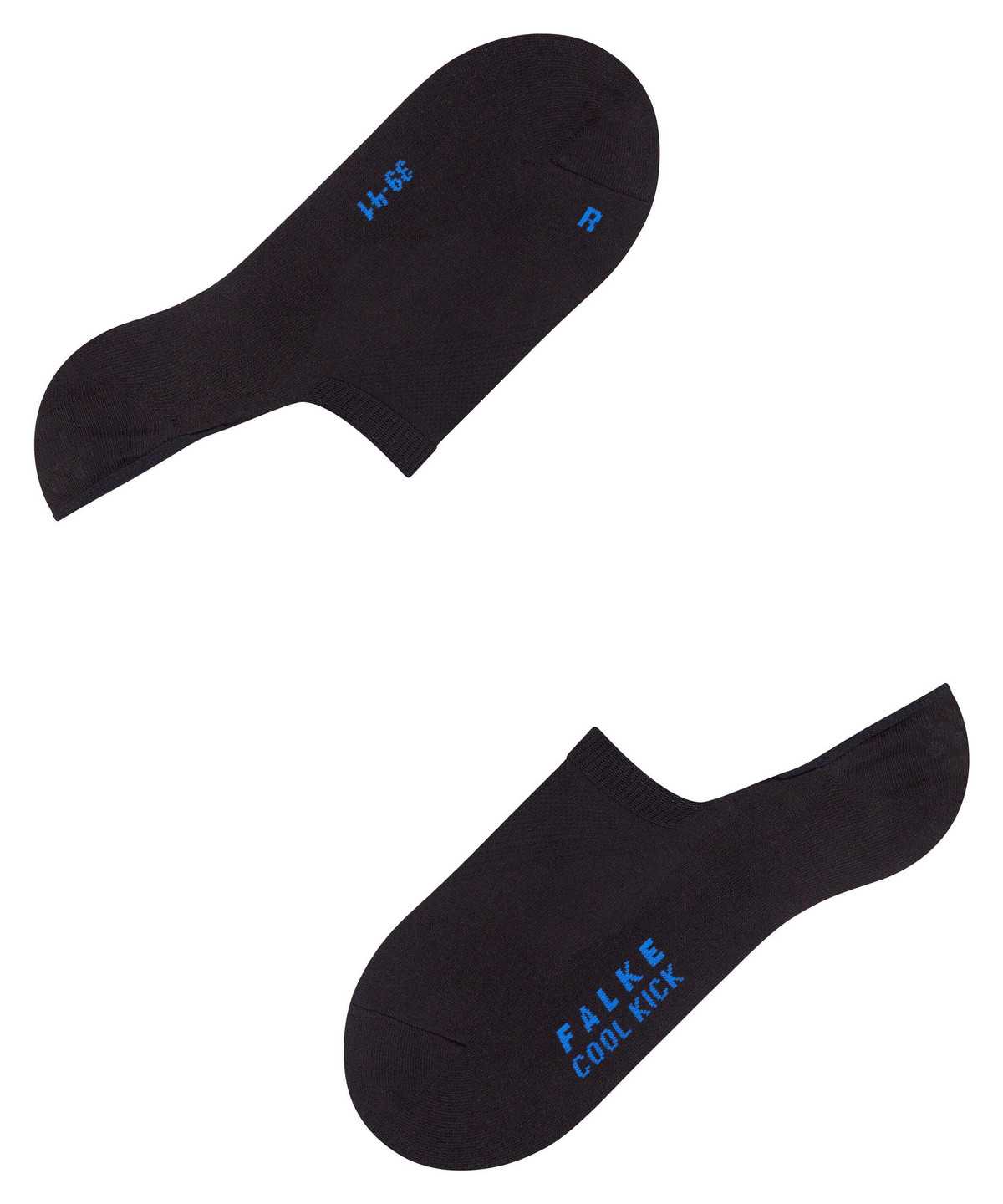 No Show Socks Falke Cool Kick Invisibles Męskie Czarne | QJZYLW-805