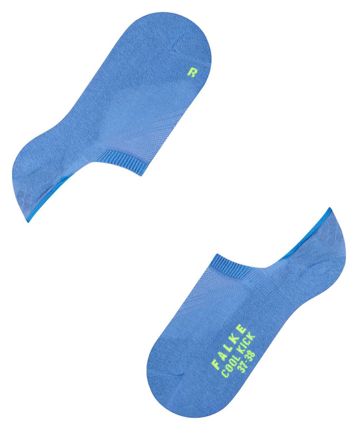 No Show Socks Falke Cool Kick Invisibles Damskie Niebieskie | UZORFX-258