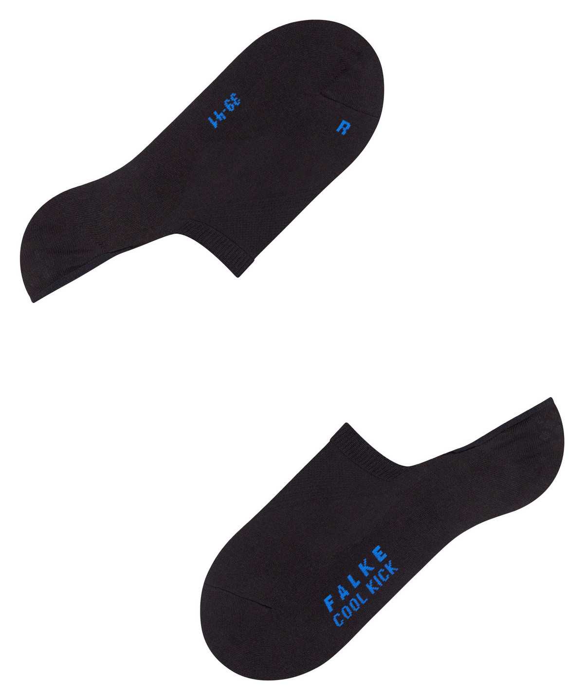 No Show Socks Falke Cool Kick Invisibles Męskie Czarne | ZMWPTB-379