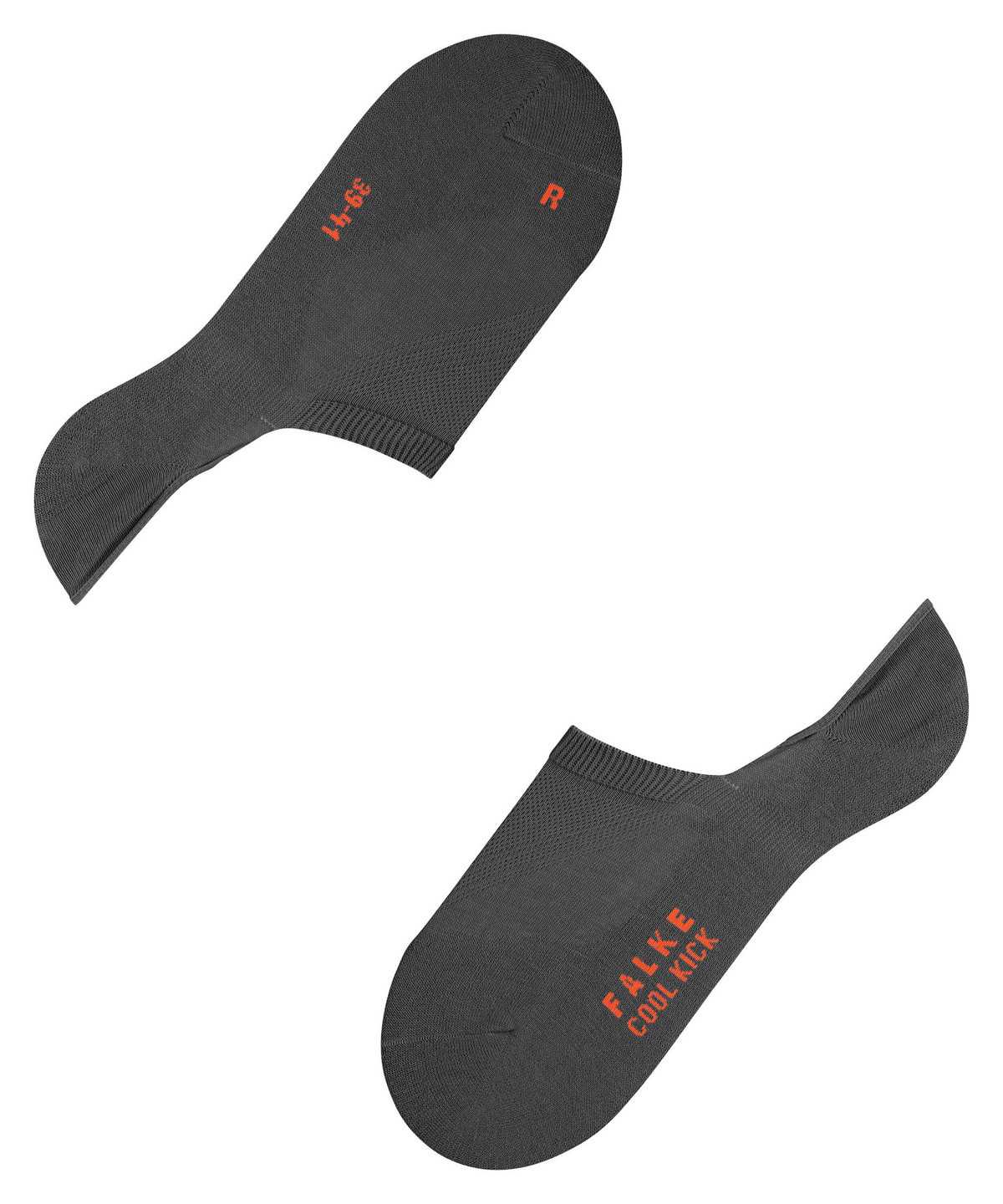 No Show Socks Falke Cool Kick Invisibles Męskie Szare | ZDVBTH-639