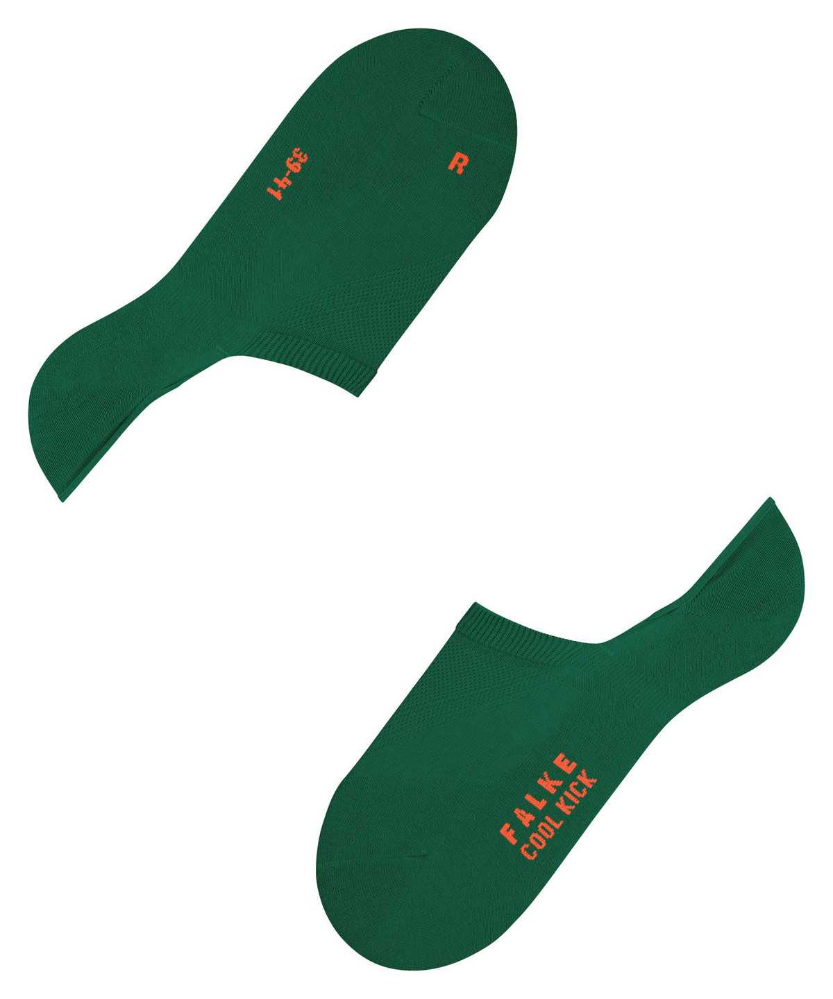 No Show Socks Falke Cool Kick Invisibles Męskie Zielone | XKEMBI-635