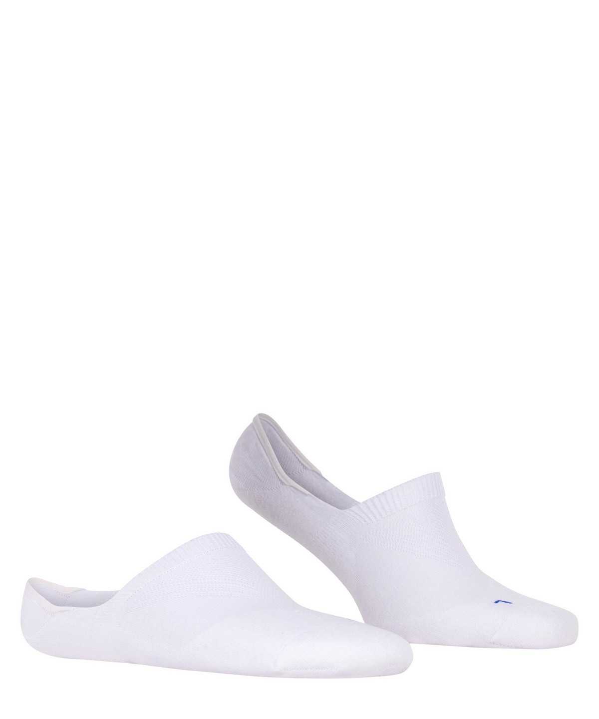 No Show Socks Falke Cool Kick Invisibles Damskie Białe | UFASVX-460