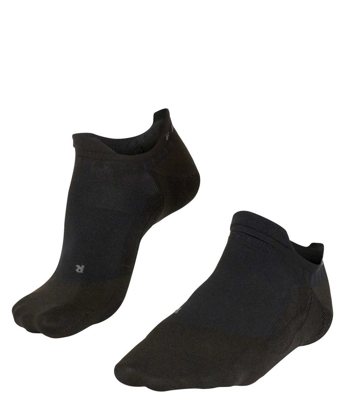 No Show Socks Falke GO5 Invisible Golf Invisibles Męskie Czarne | NZMFXB-542