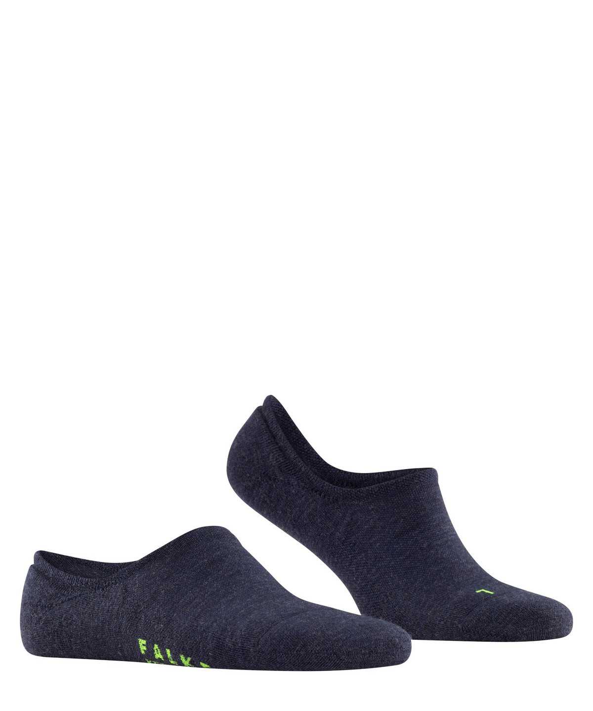 No Show Socks Falke Keep Warm Invisibles Męskie Niebieskie | ZWNSBQ-306