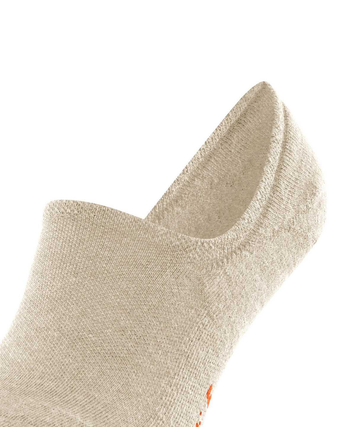 No Show Socks Falke Keep Warm Invisibles Męskie Beżowe | SKLBFM-759