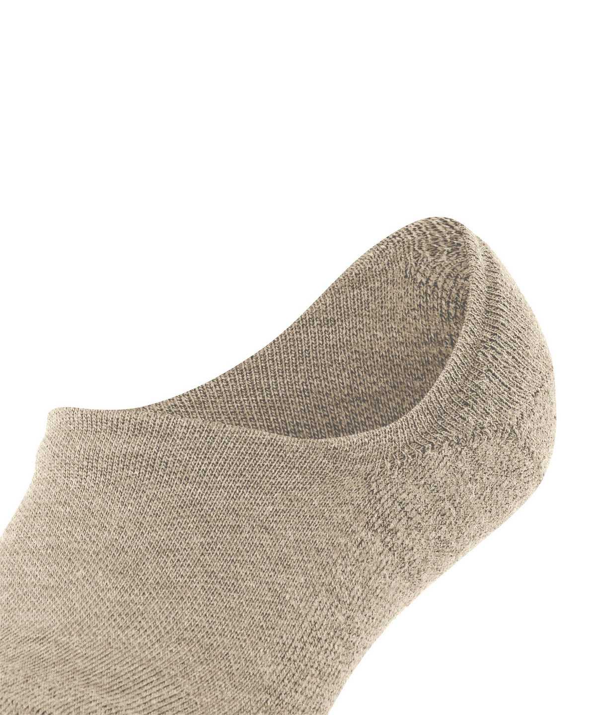 No Show Socks Falke Keep Warm Invisibles Damskie Beżowe | YBXVWU-184