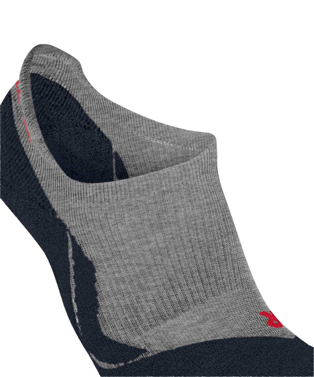 No Show Socks Falke RU3 Comfort Invisible Running Invisibles Męskie Szare | HEDVTG-718