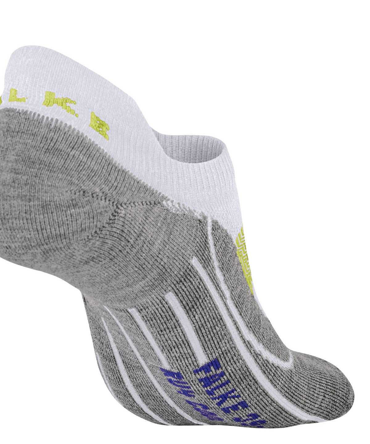 No Show Socks Falke RU4 Endurance Cool Invisible Running Invisibles Męskie Białe | BPSRMV-809