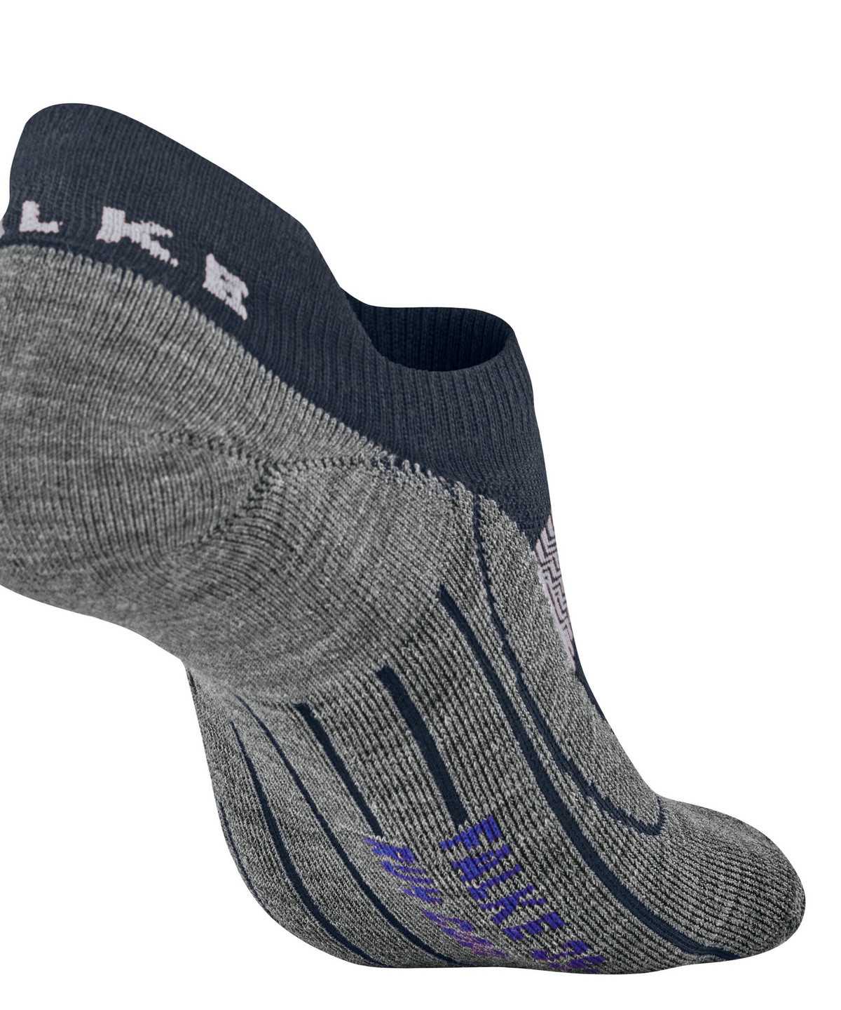 No Show Socks Falke RU4 Endurance Cool Invisible Running Invisibles Męskie Niebieskie | NSPDMI-937