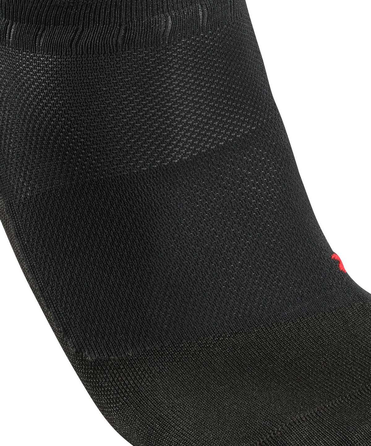 No Show Socks Falke RU5 Race Invisible Running Invisibles Męskie Czarne | EMTRNW-690