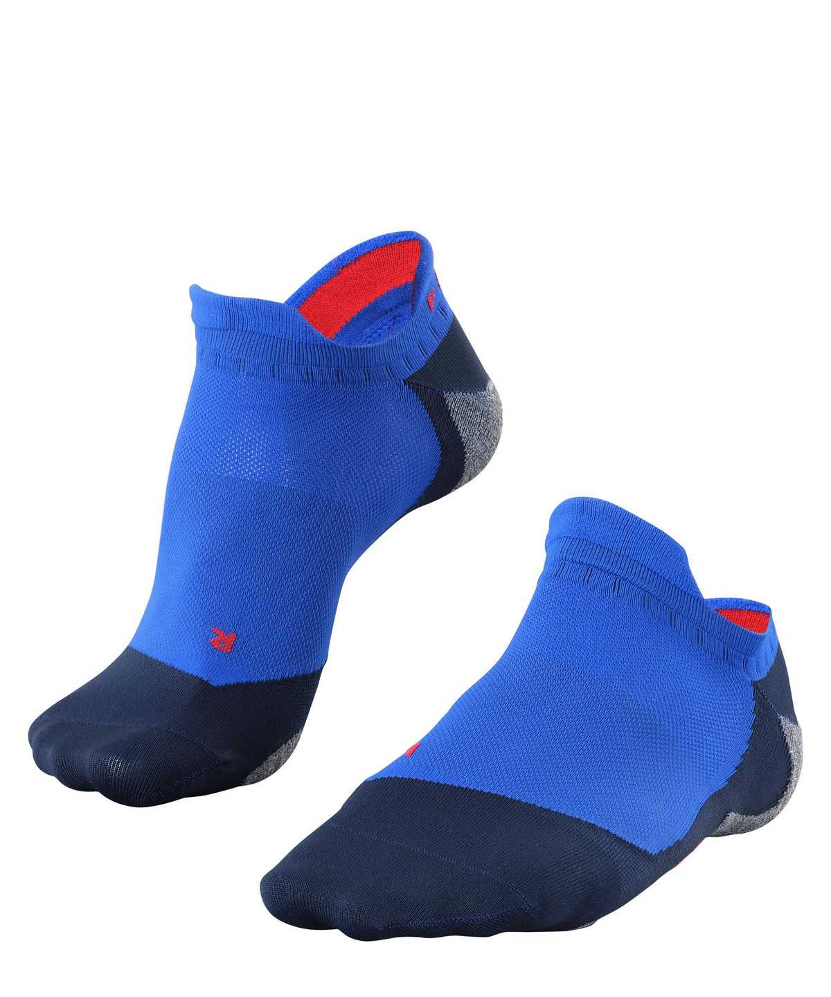 No Show Socks Falke RU5 Race Invisible Running Invisibles Męskie Niebieskie | RPBCEG-486