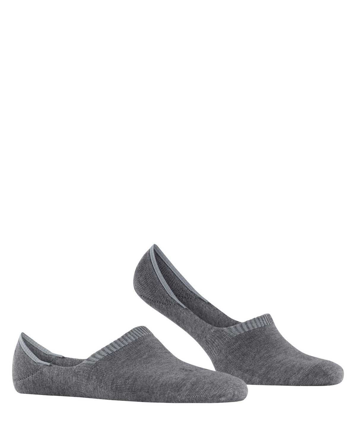 No Show Socks Falke Step High Cut Invisibles Męskie Szare | TOBULQ-710