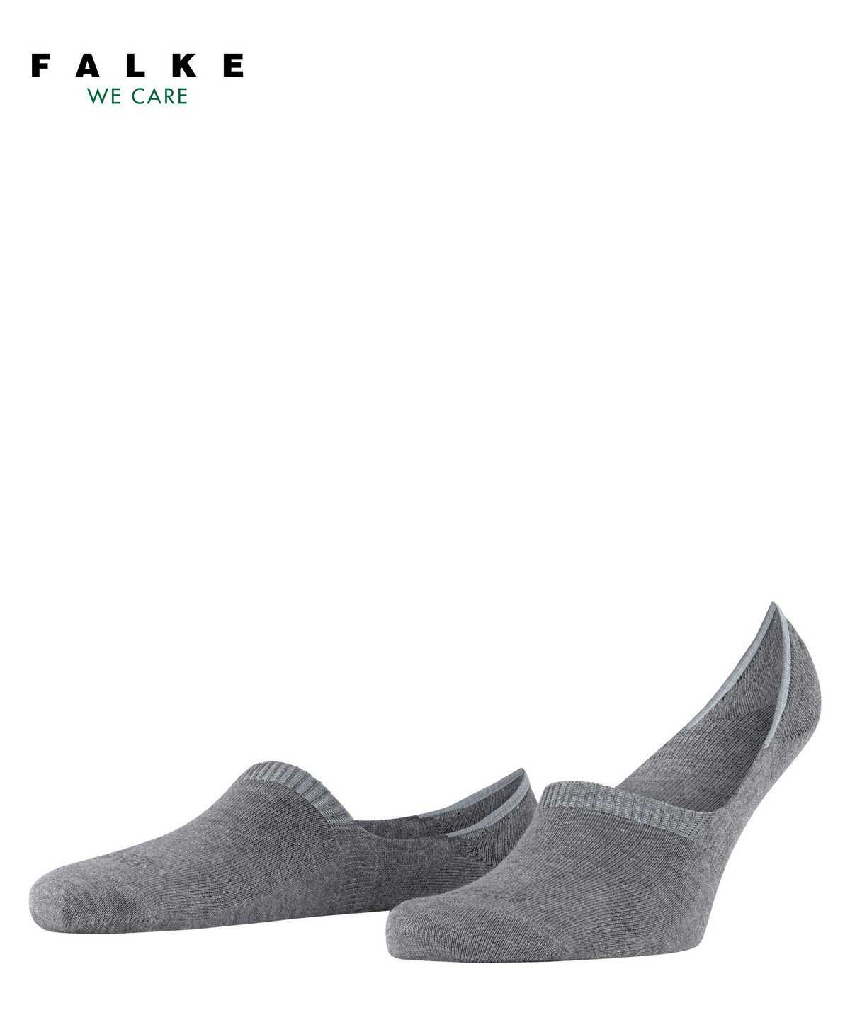 No Show Socks Falke Step High Cut Invisibles Męskie Szare | TOBULQ-710