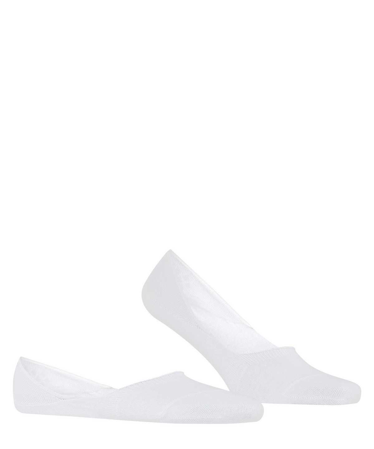 No Show Socks Falke Step Medium Cut Box Invisibles Męskie Białe | RVTZCP-162