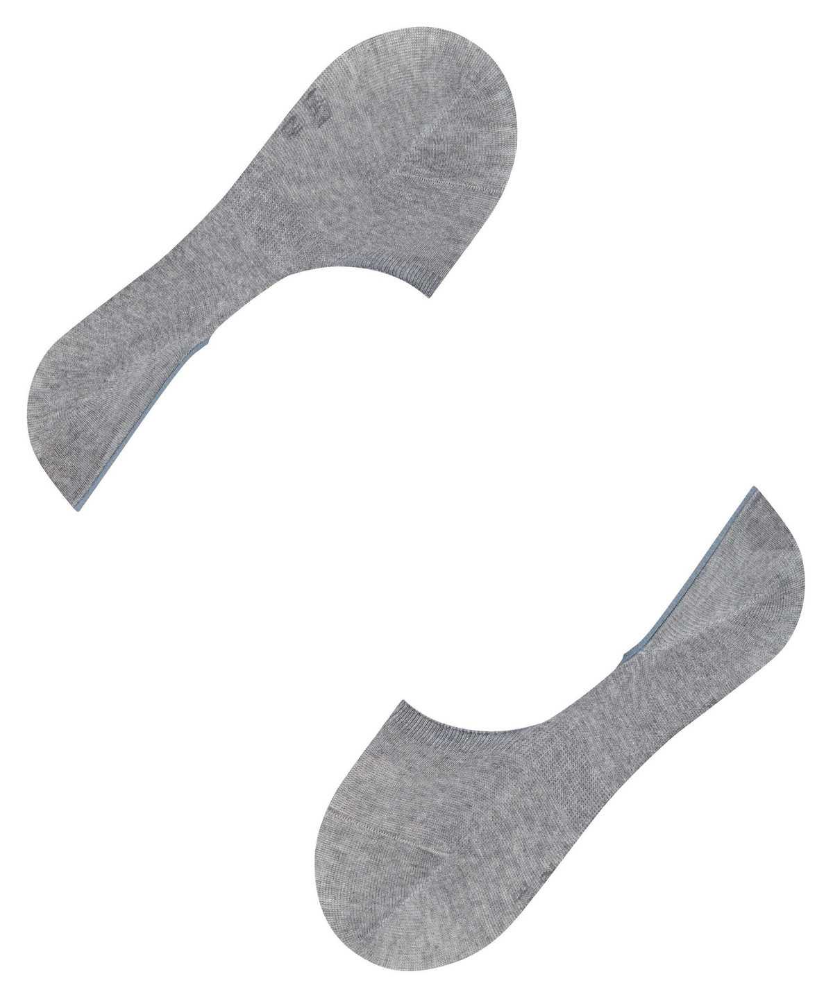 No Show Socks Falke Step Medium Cut Invisibles Męskie Szare | LCNAQT-890