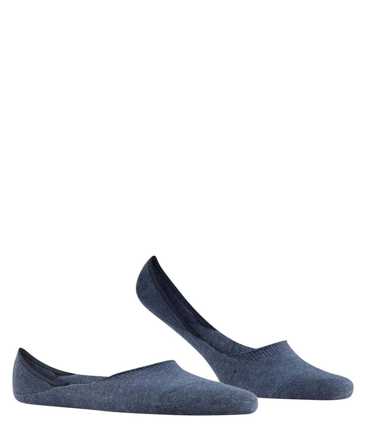 No Show Socks Falke Step Medium Cut Invisibles Męskie Niebieskie | HIAUKP-702