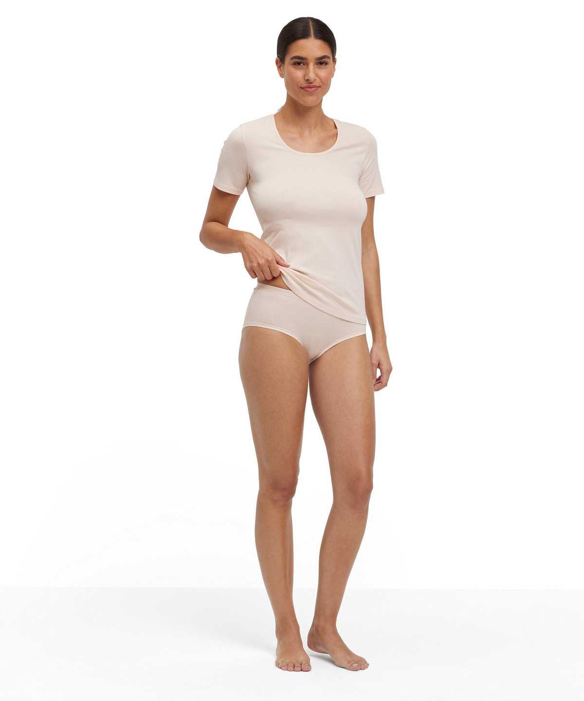 Panties & Slips Falke 2-Pack Hipster Daily Comfort Damskie Beżowe | DBCHLU-149