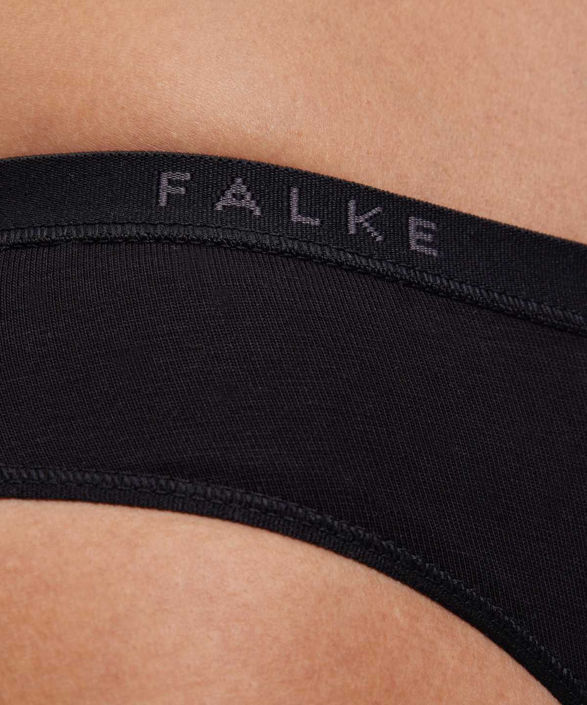 Panties & Slips Falke 2-Pack Slip Daily Comfort Damskie Czarne | BYNULO-960