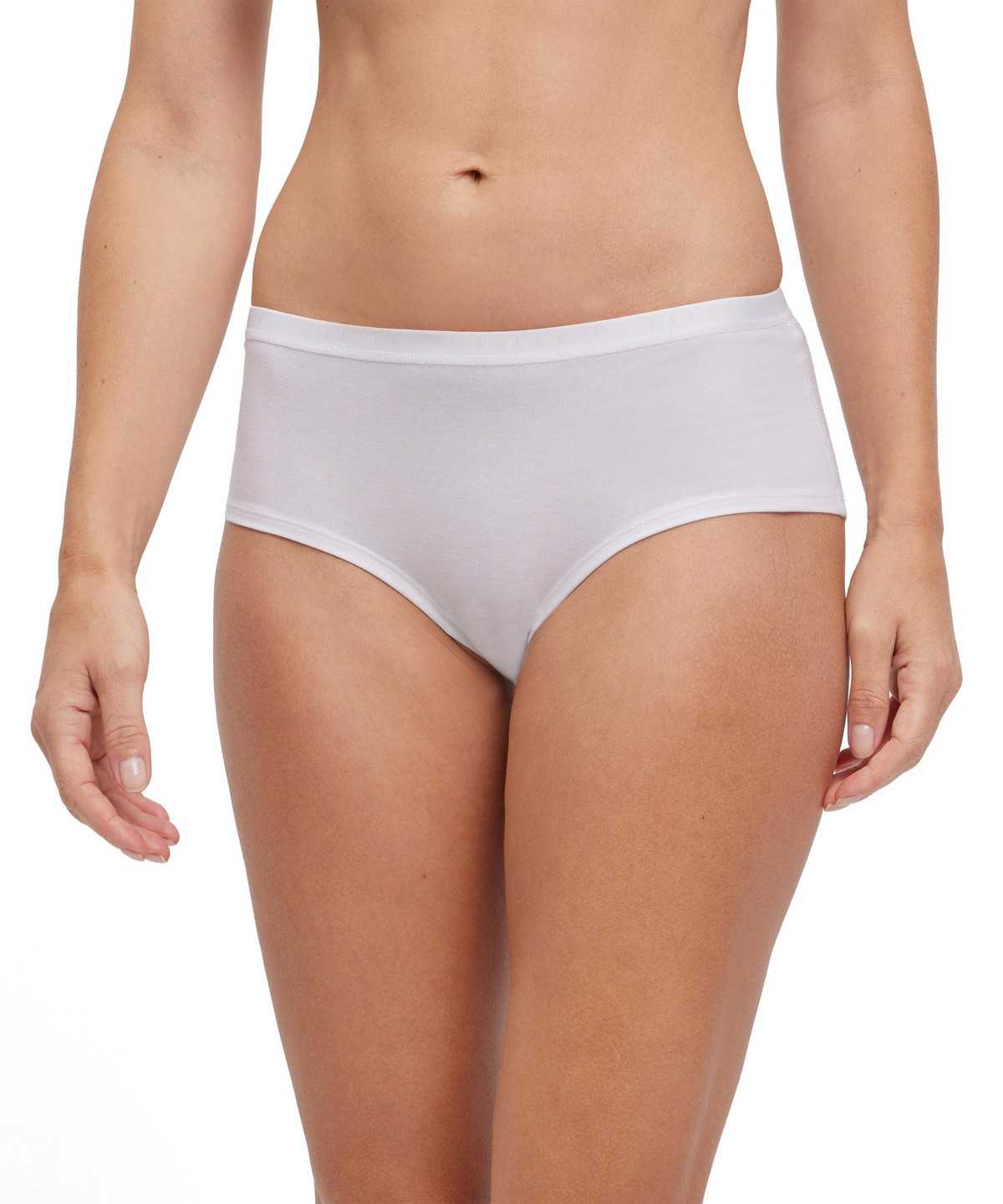 Panties & Slips Falke Hipster Daily Climate Control Damskie Białe | UWPNCI-894