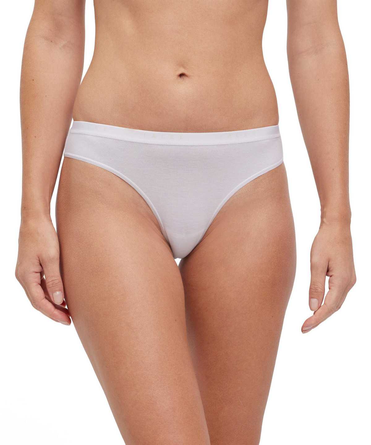 Panties & Slips Falke Slip Daily Climate Control Damskie Białe | JPHLNC-253