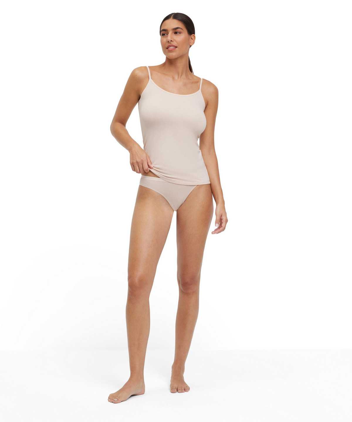 Panties & Slips Falke Slip Daily Climate Control Damskie Beżowe | RTYCGE-962