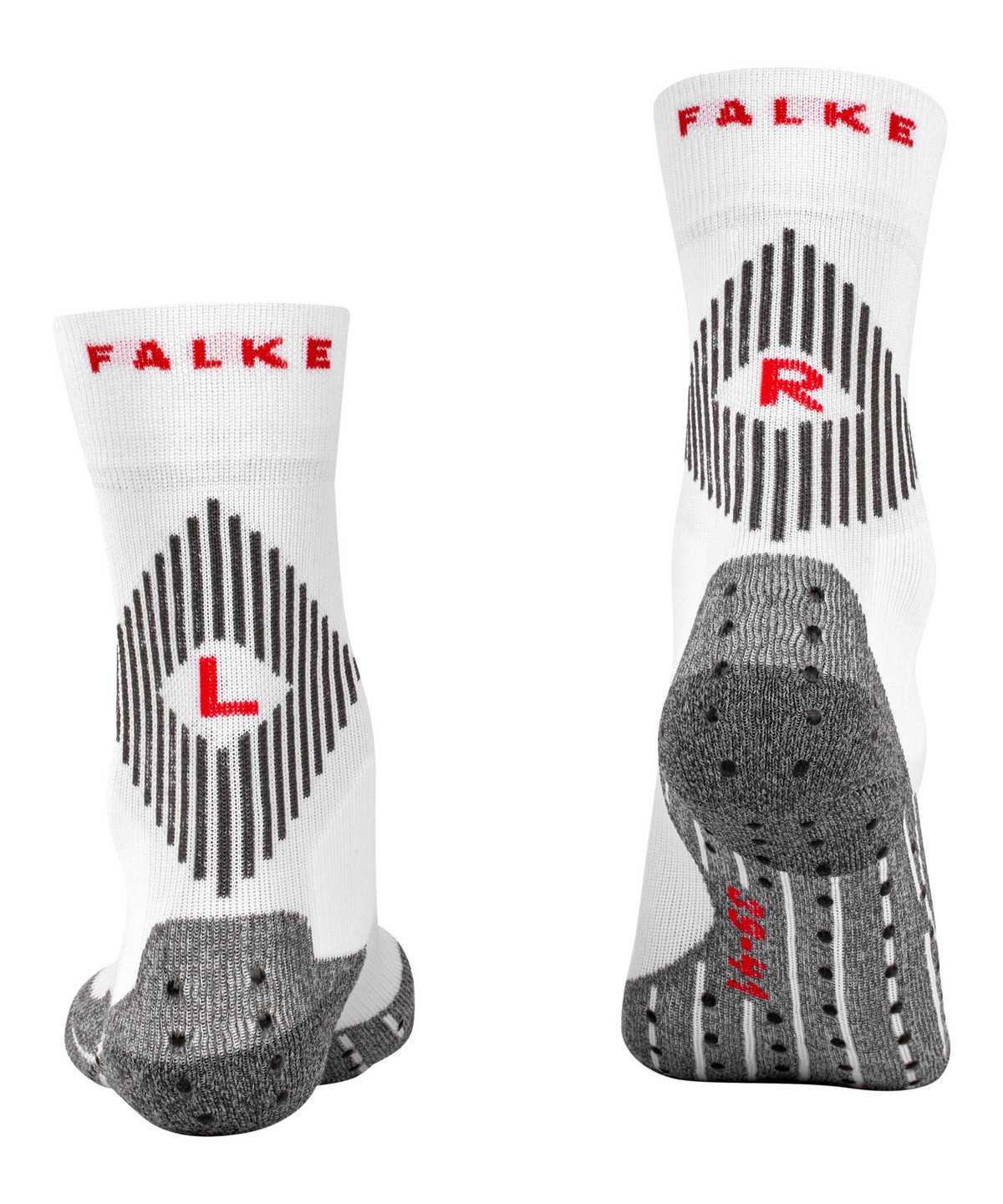 Skarpetki Falke 4GRIP Socks Męskie Białe | ORNZCD-139