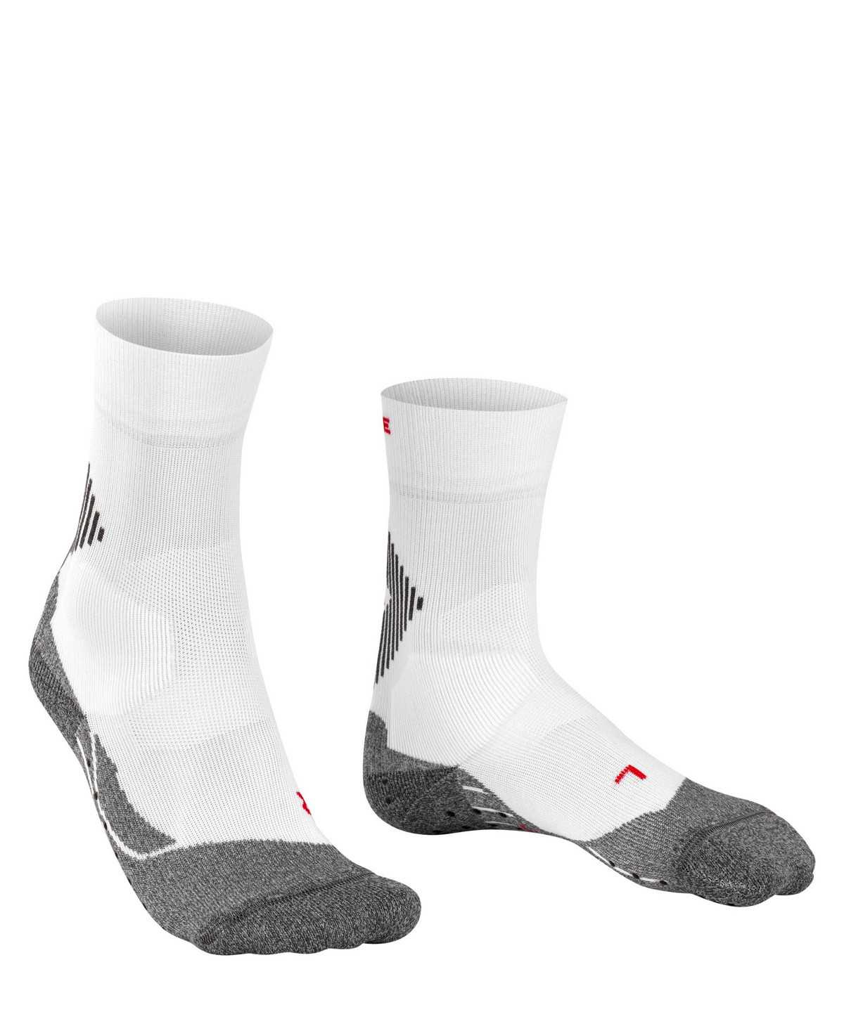 Skarpetki Falke 4GRIP Socks Męskie Białe | ORNZCD-139