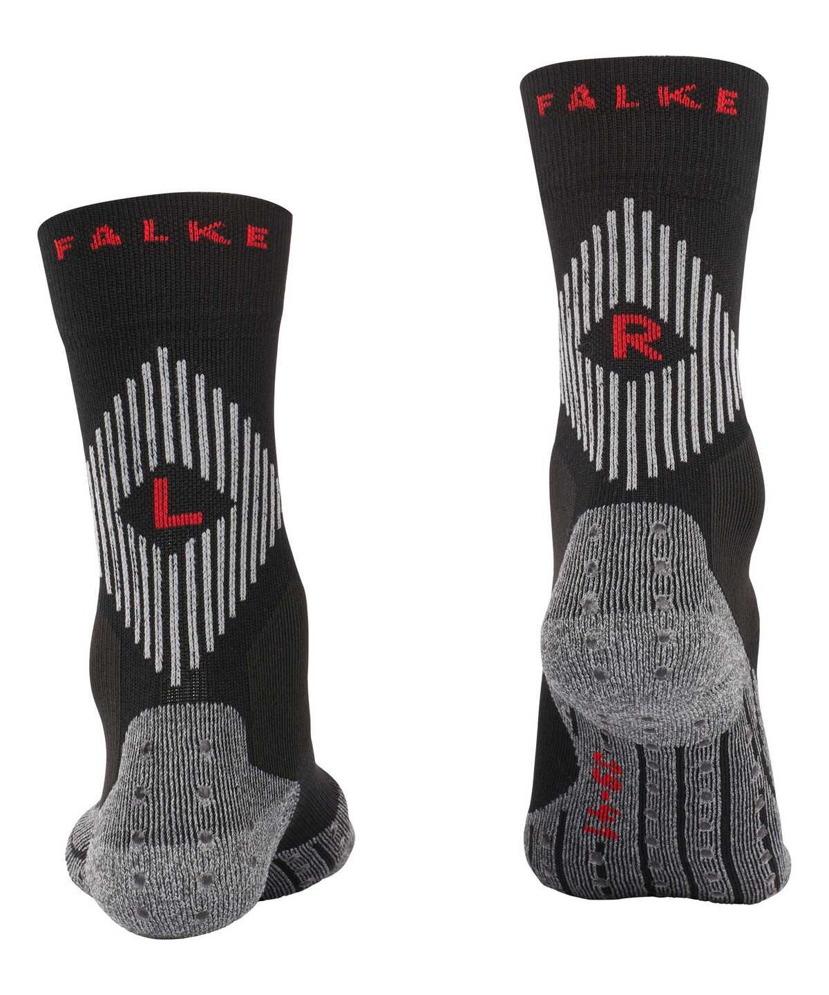 Skarpetki Falke 4GRIP Socks Męskie Czarne | FRSZQT-246