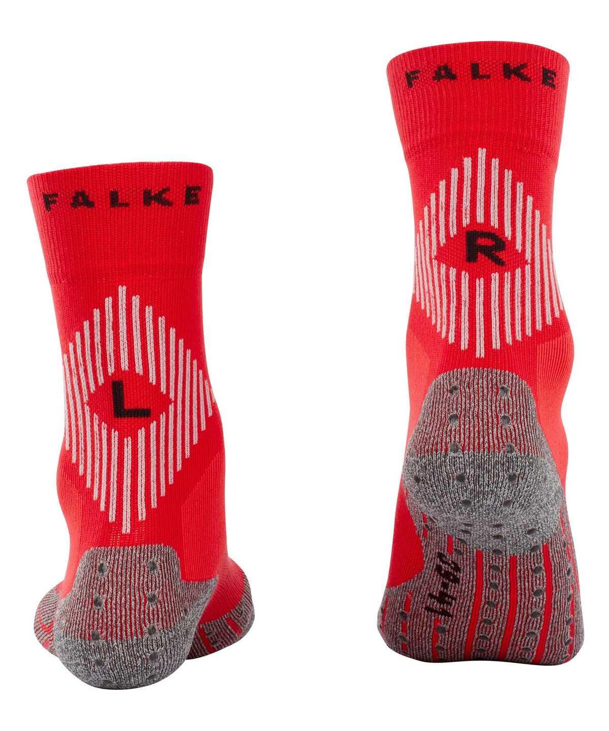 Skarpetki Falke 4GRIP Socks Męskie Czerwone | ZTHYPV-241