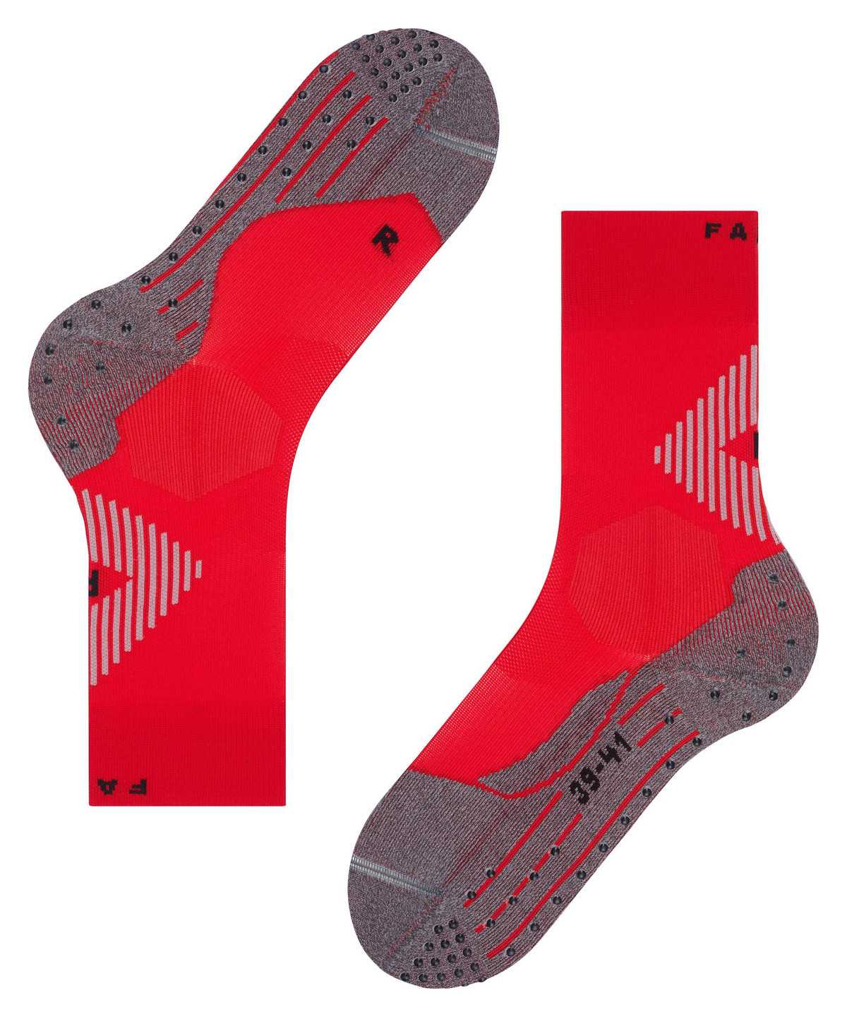 Skarpetki Falke 4GRIP Stabilizing Socks Męskie Czerwone | BONMUY-842