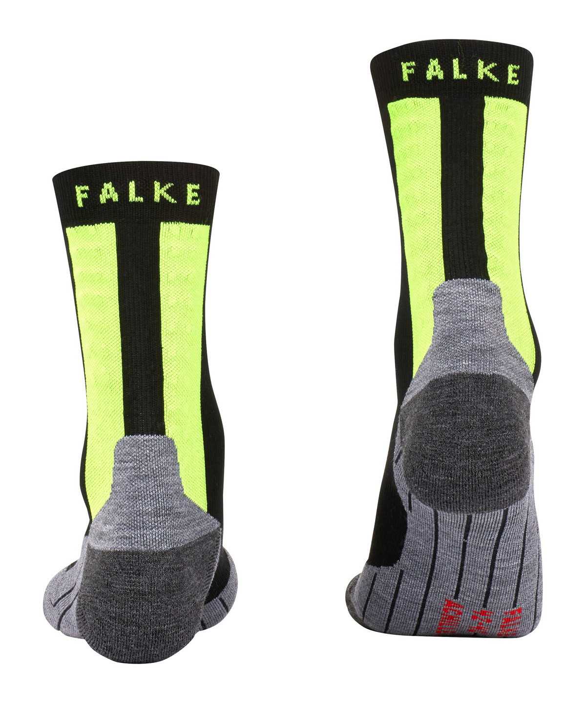 Skarpetki Falke Achilles Socks Health Męskie Czarne | MPCBTX-875