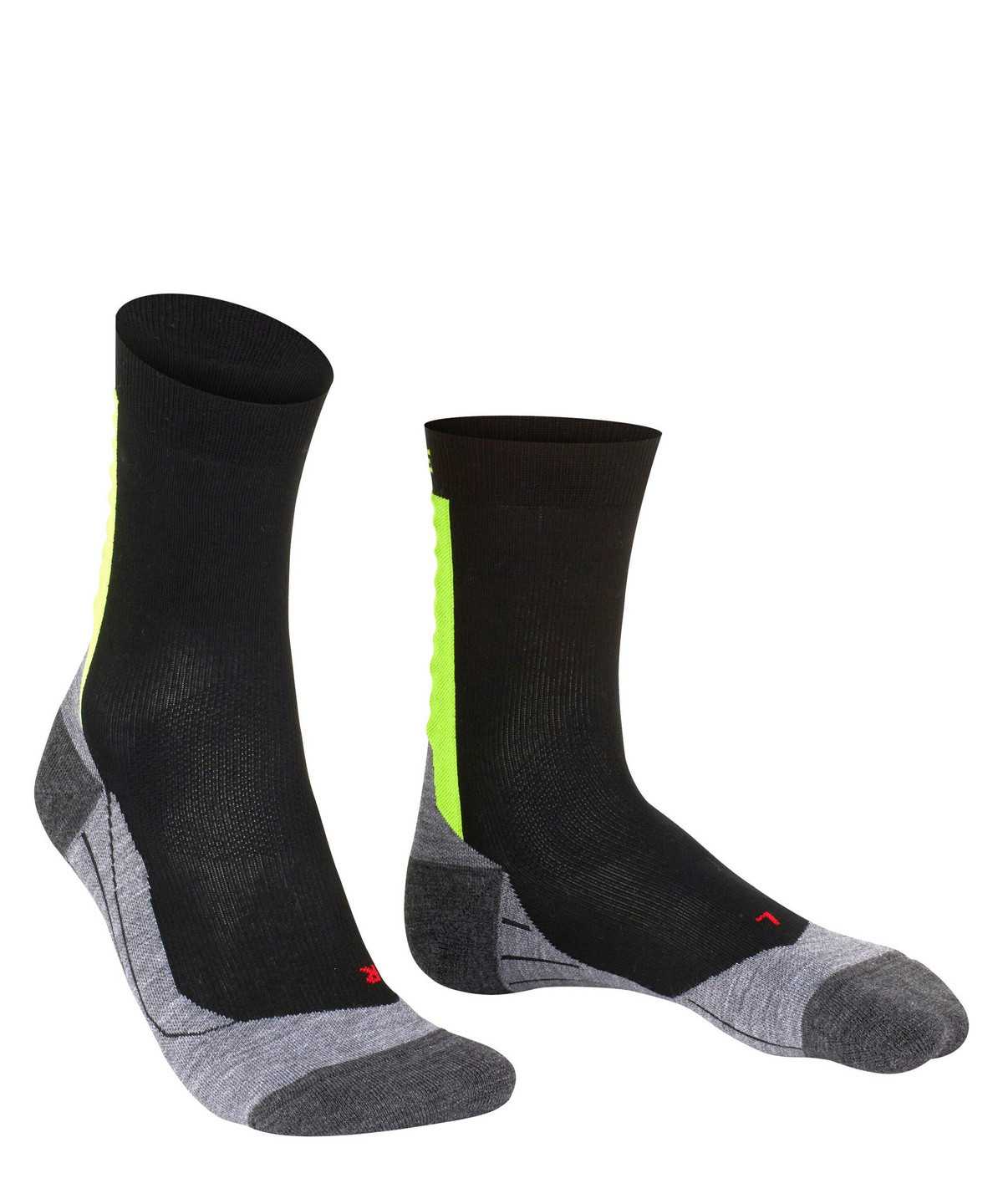 Skarpetki Falke Achilles Socks Health Męskie Czarne | MPCBTX-875