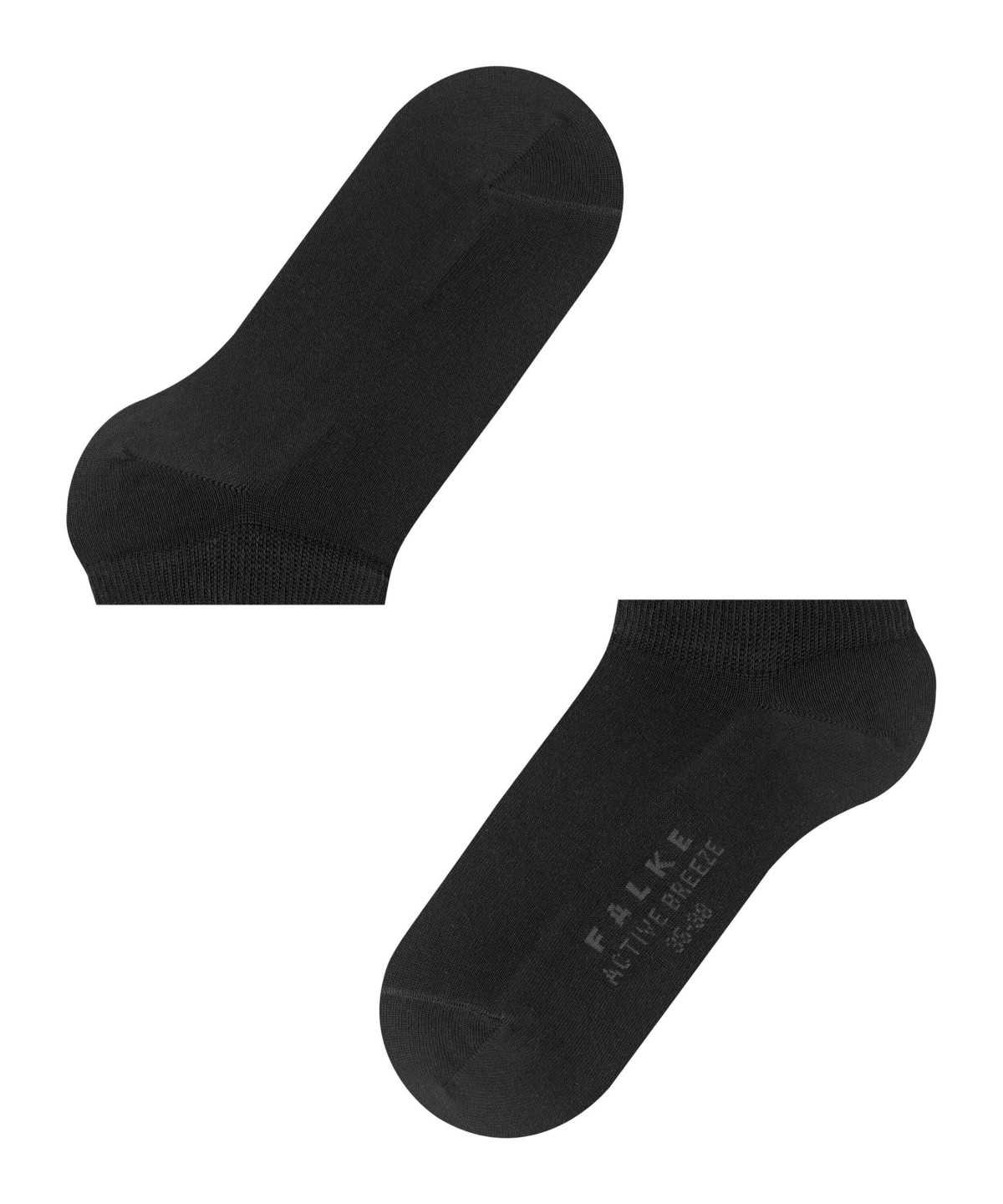 Skarpetki Falke Active Breeze Sneaker socks Damskie Czarne | PCXDRG-837