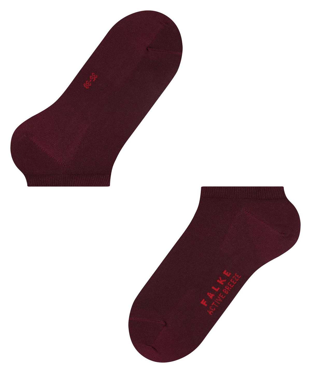 Skarpetki Falke Active Breeze Sneaker socks Damskie Czerwone | PKEBGQ-420