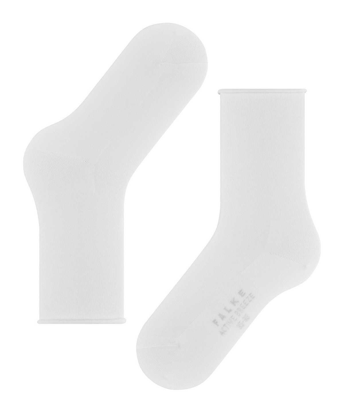 Skarpetki Falke Active Breeze Socks Damskie Białe | ZWSNFC-410