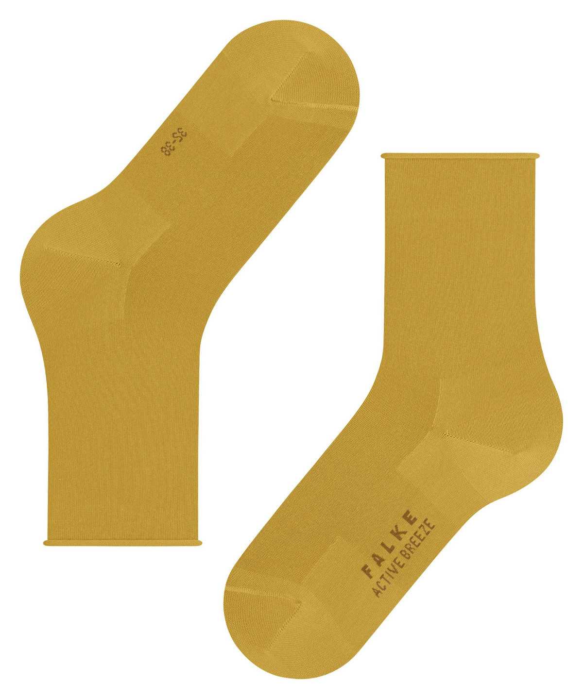 Skarpetki Falke Active Breeze Socks Damskie Żółte | GYLTKE-103