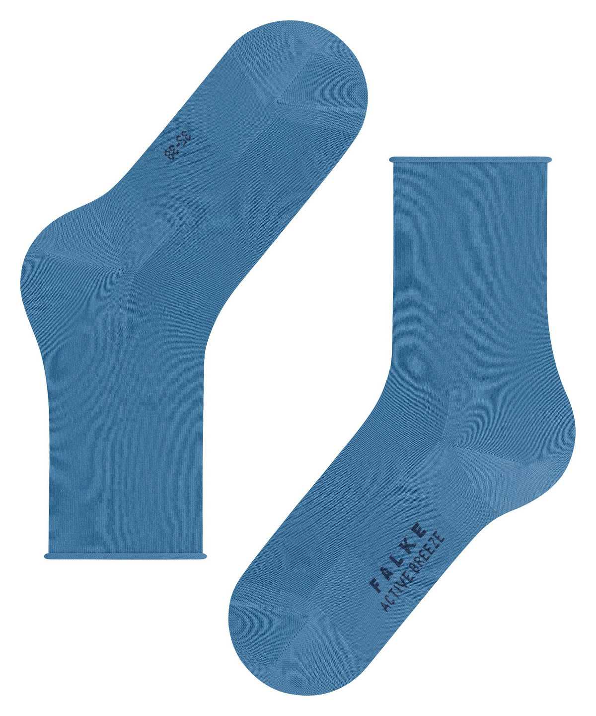 Skarpetki Falke Active Breeze Socks Damskie Niebieskie | TRYHKI-601