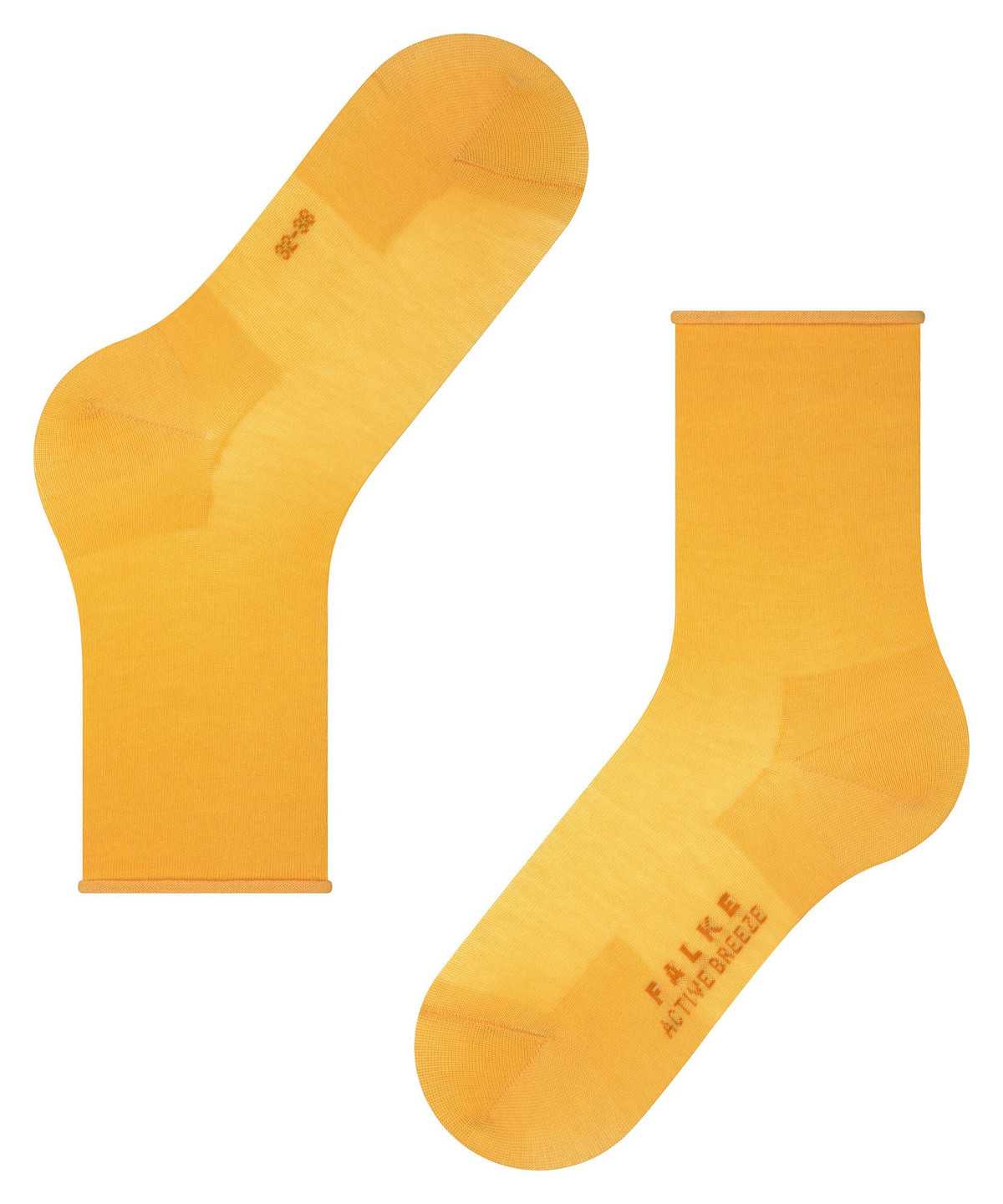 Skarpetki Falke Active Breeze Socks Damskie Żółte | AKYDVF-045