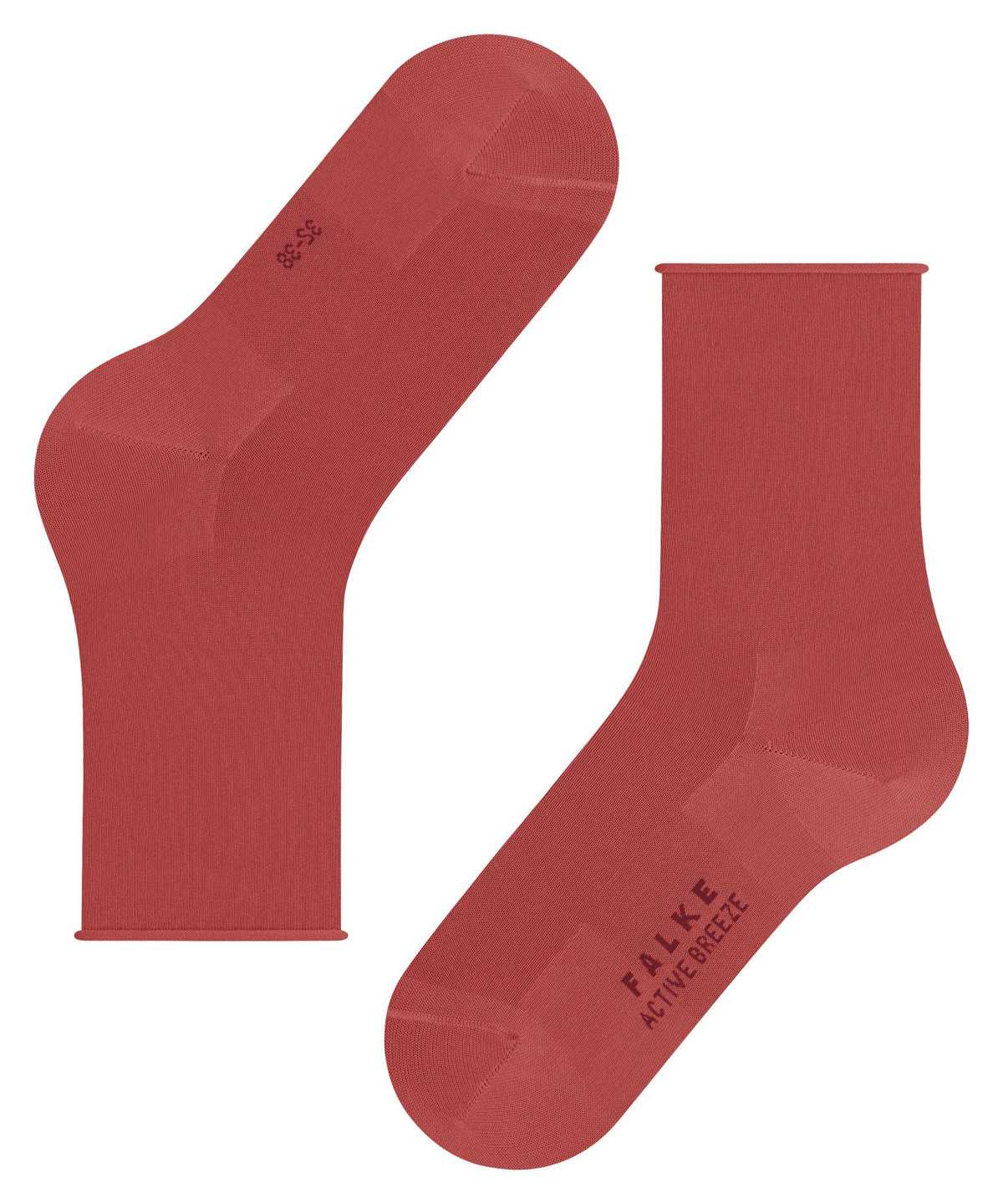 Skarpetki Falke Active Breeze Socks Damskie Czerwone | IKXWVY-857