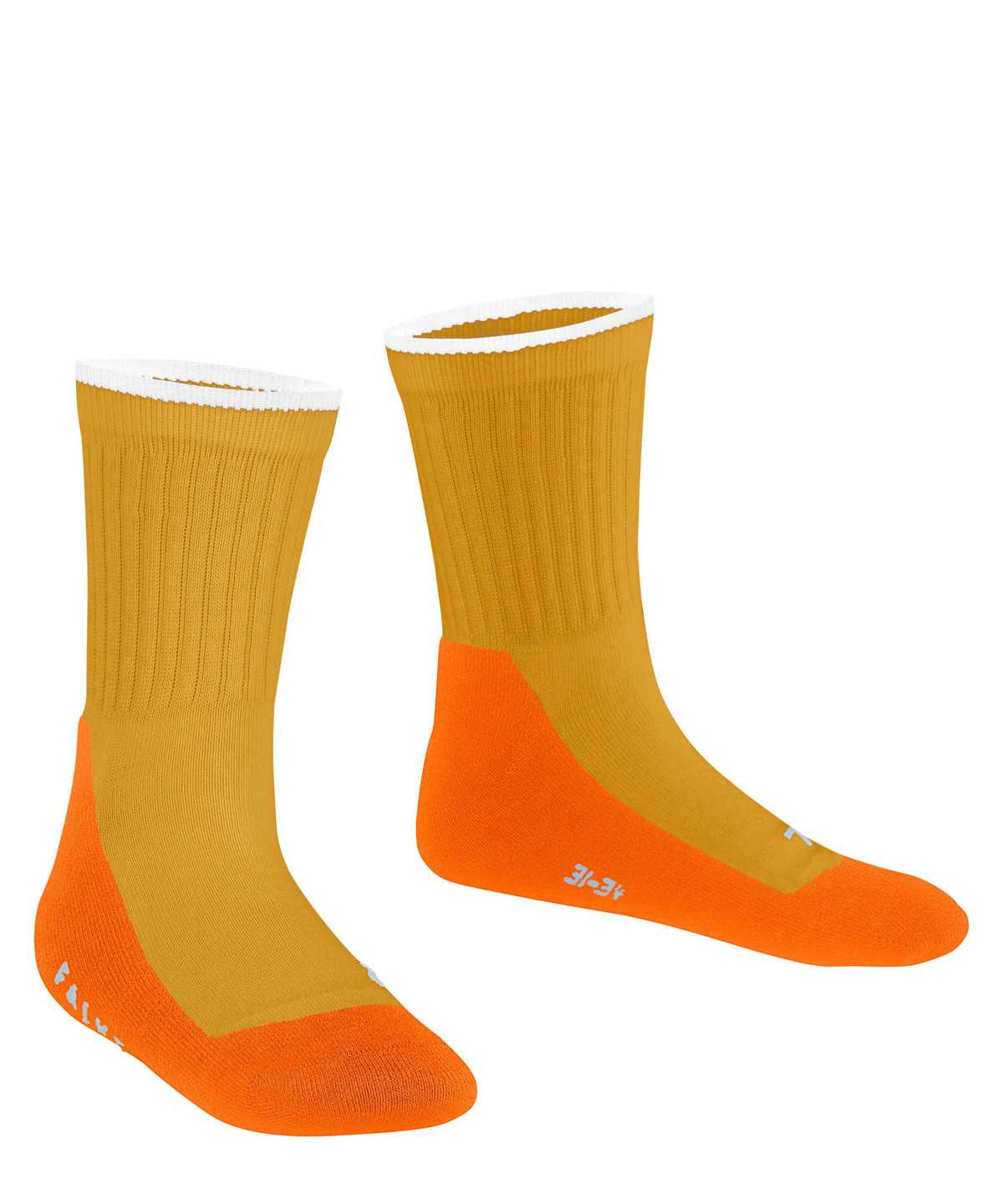 Skarpetki Falke Active Everyday Socks Dziecięce Żółte | RYIBUW-742