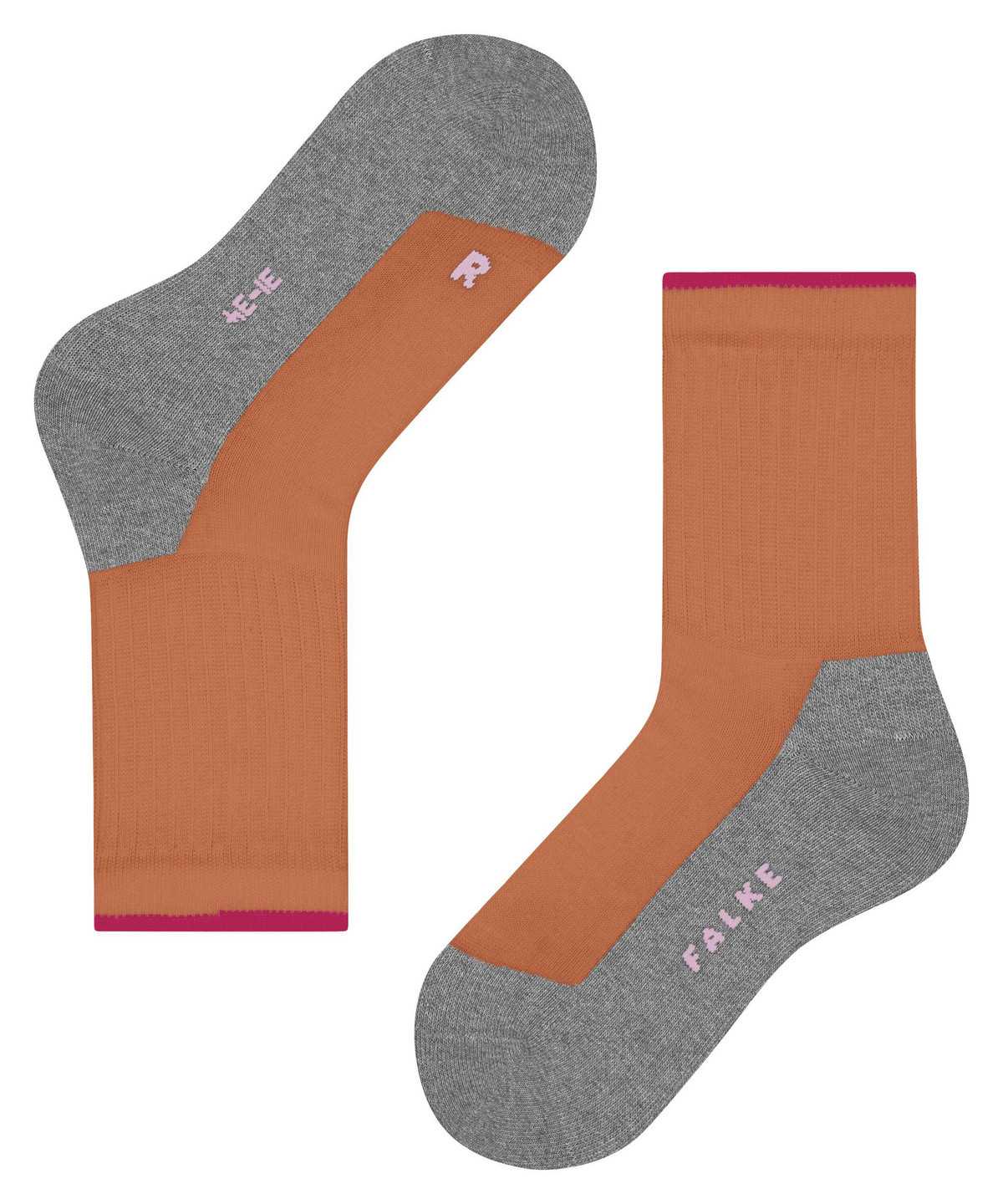 Skarpetki Falke Active Everyday Socks Dziecięce Czerwone | EGFIXT-971