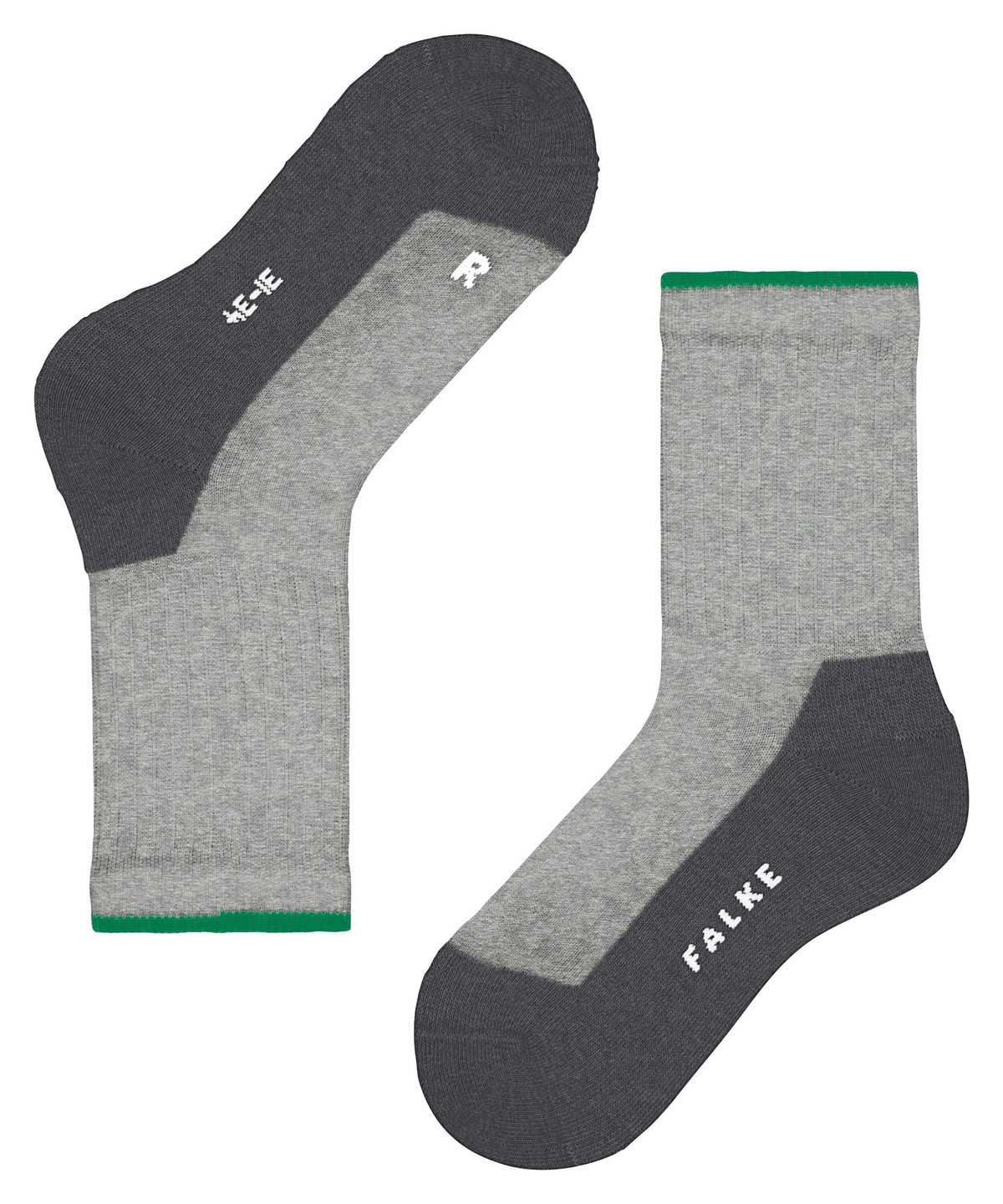 Skarpetki Falke Active Everyday Socks Dziecięce Szare | BEZVNG-951