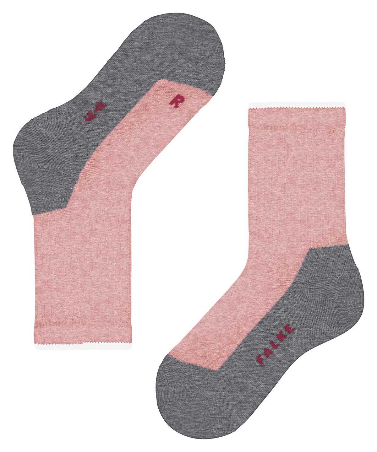 Skarpetki Falke Active Everyday Socks Dziecięce Różowe | OPISVE-235