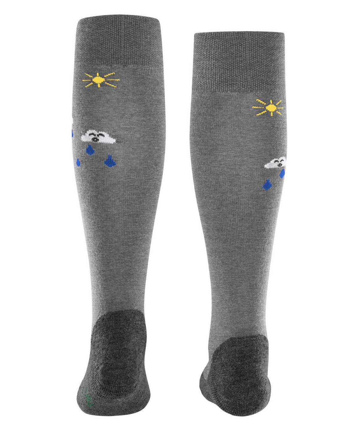 Skarpetki Falke Active Rainboot Knee-high Socks Dziecięce Szare | OCPLDF-061