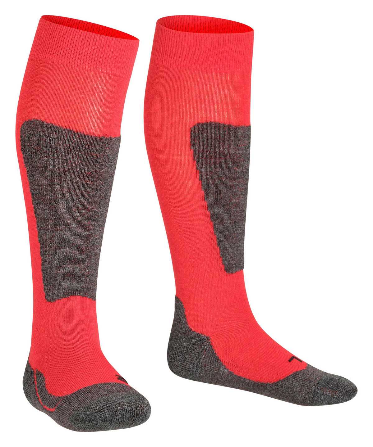 Skarpetki Falke Active Ski Knee-high Socks Dziecięce Czerwone | GNQIEV-592