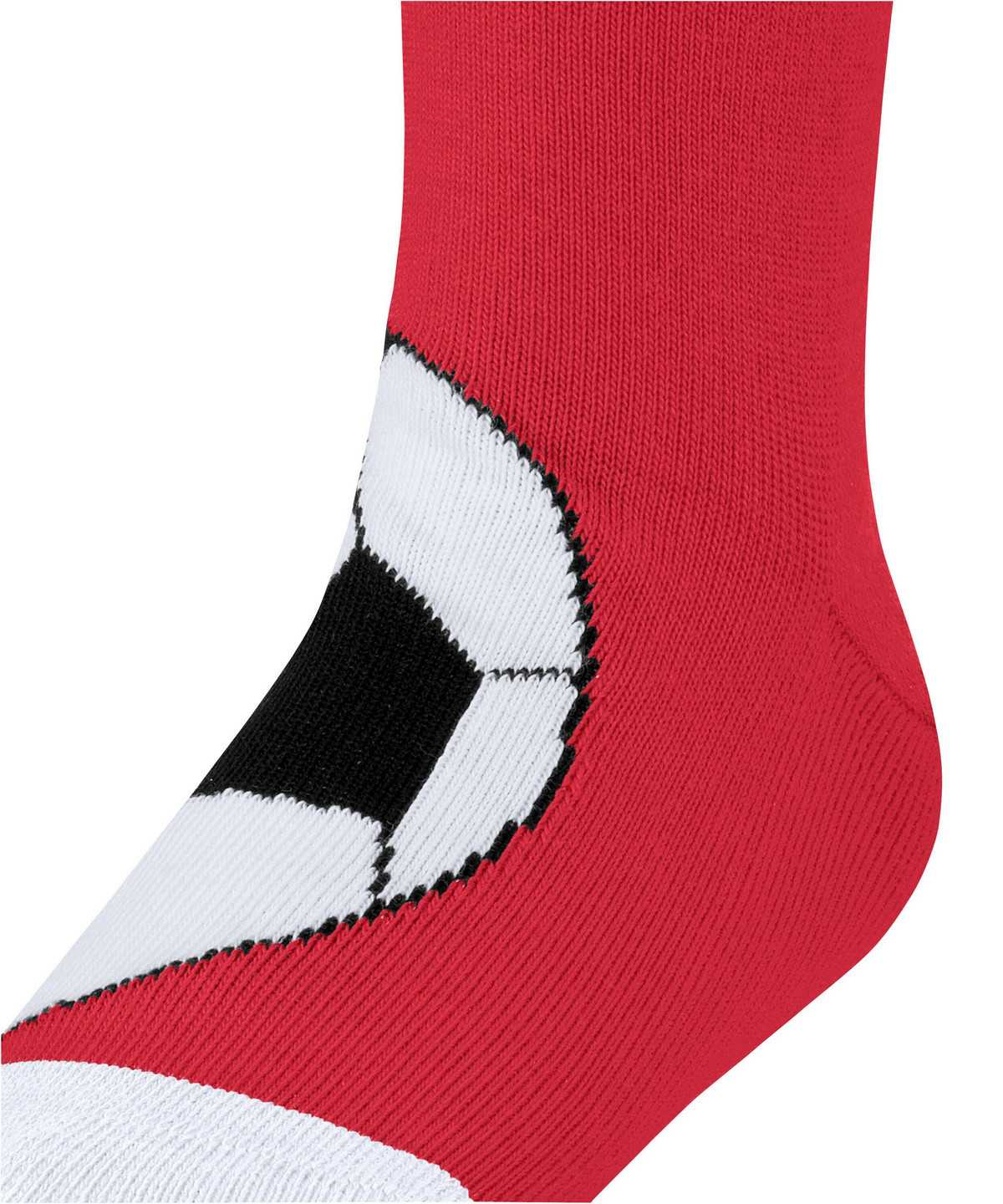 Skarpetki Falke Active Soccer Socks Dziecięce Czerwone | QBKJEM-472