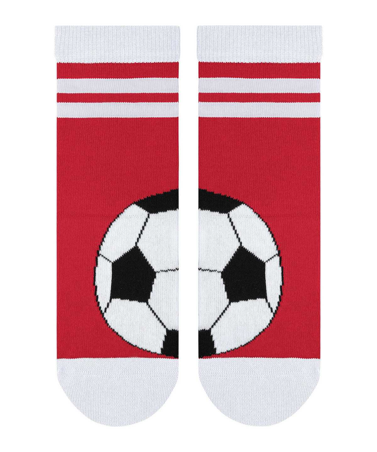 Skarpetki Falke Active Soccer Socks Dziecięce Czerwone | QBKJEM-472