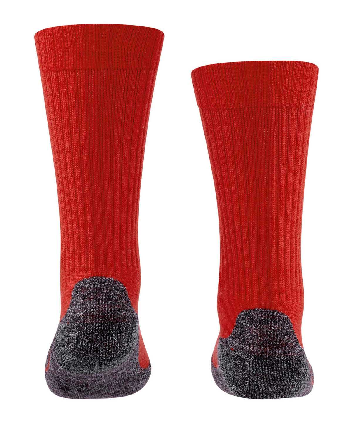 Skarpetki Falke Active Warm Socks Dziecięce Czerwone | SKLIDA-513